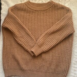 SO Men's Tan Crewneck Sweater